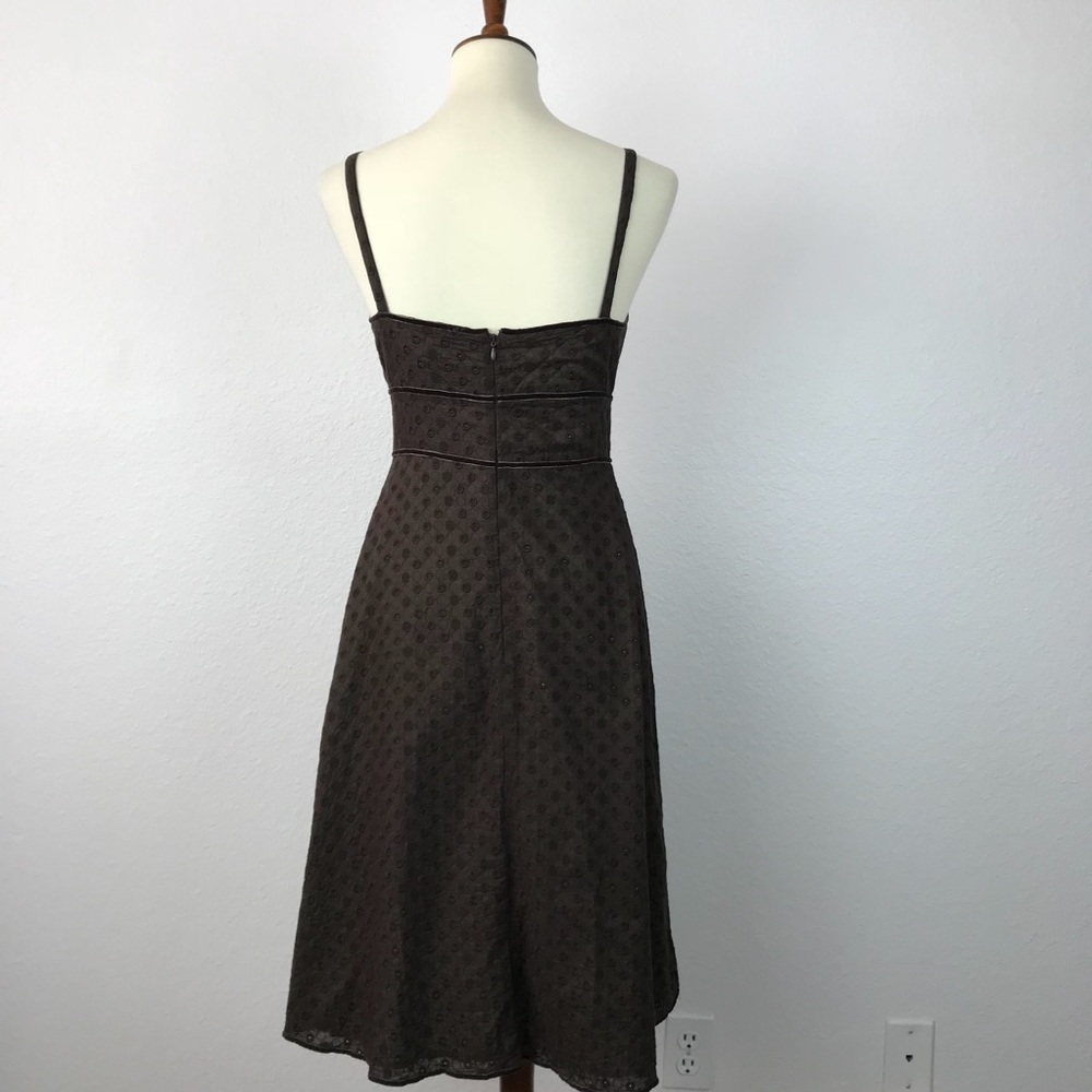Michael by Michael Kors Velvet Trim Dress D190 - Picture 4 of 7